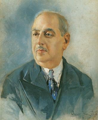 Oscar Pereira da Silva Self-portrait Spain oil painting art
